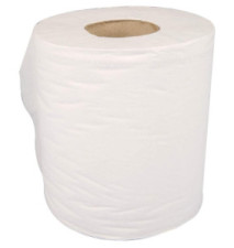 Pack de 6 Bobines Essuie-mains Dévidage Central 20x30cm 450 Feuilles Prédécoupées