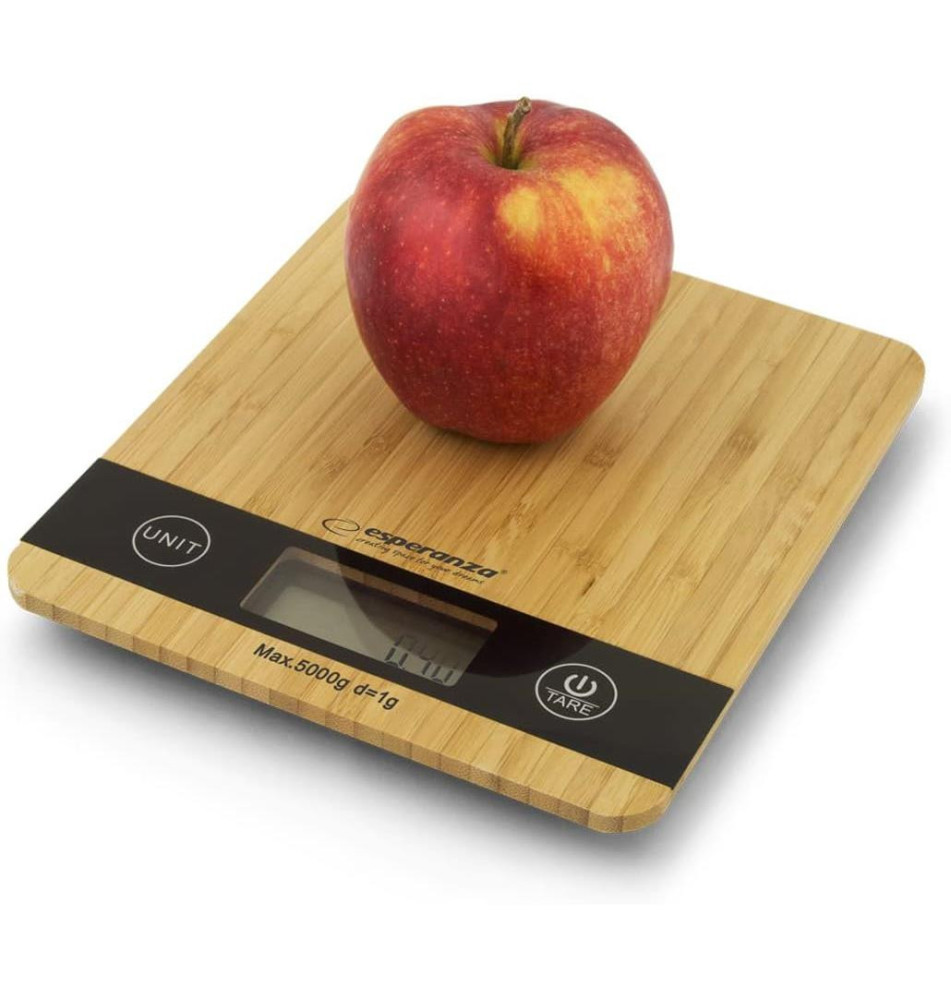 Balance de Cuisine BAMBOO Numérique 5 Kg