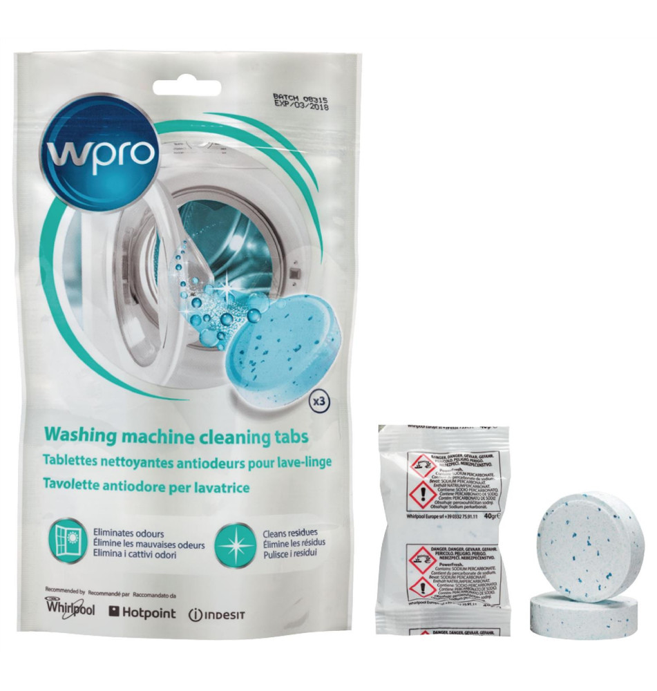 Capsules de nettoyage Machine à laver 1 pc