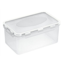 Boîte de conservation Airtight, 2,0 litres, blanc