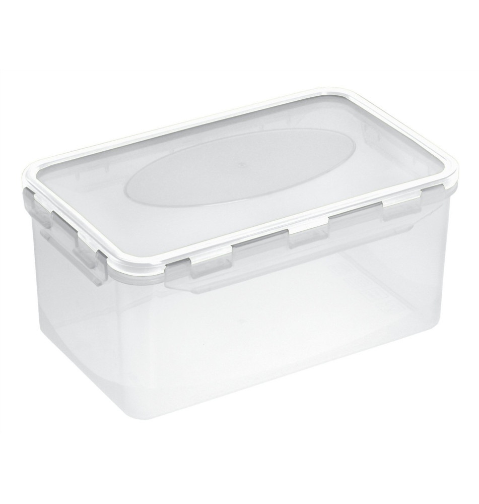 Boîte de conservation Airtight, 2,0 litres, blanc