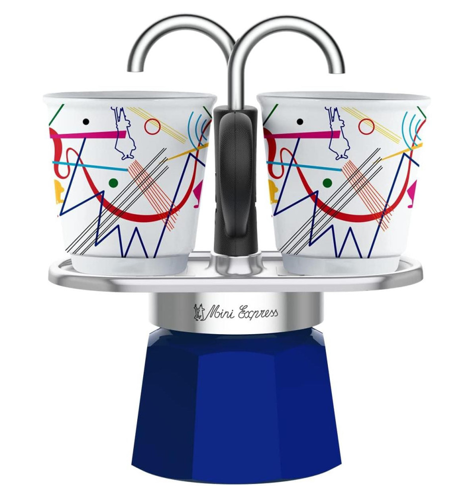 Cafetière MINI EXPRESS kit Kandinsky 2 Tasses