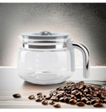 Verseuse pour cafetière DCF02 50's Style, Gris et Chrome