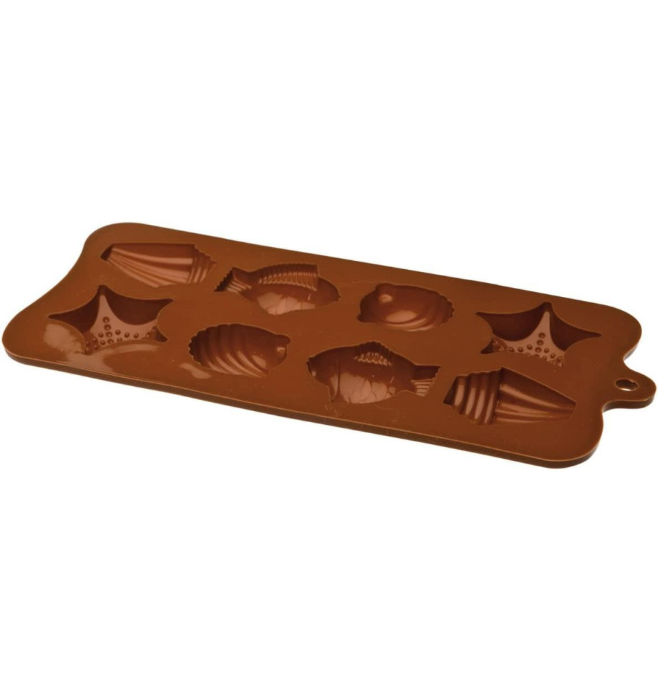 Moule Bonbon Mer 8 cavités 100% Silicone