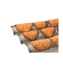 Plaque Moule pour 4 Baguettes / Tuiles MOKA