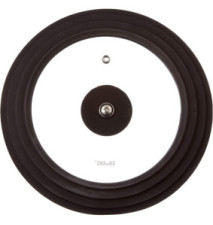 Couvercle en Verre 18/20/22 cm Bord Silicone