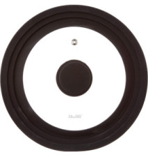 Couvercle en Verre 18/20/22 cm Bord Silicone