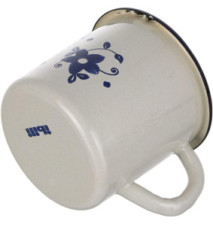 Gobelet SENA en Acier émaillé 8cm Bleu