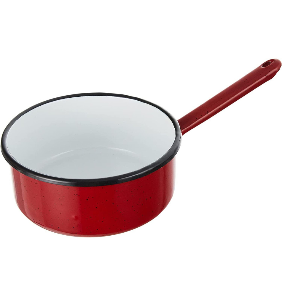 Casserole Promo Acier Rouge D 16 cm