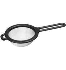 Tamis de cuisine fin, diamètre: 80 mm, noir