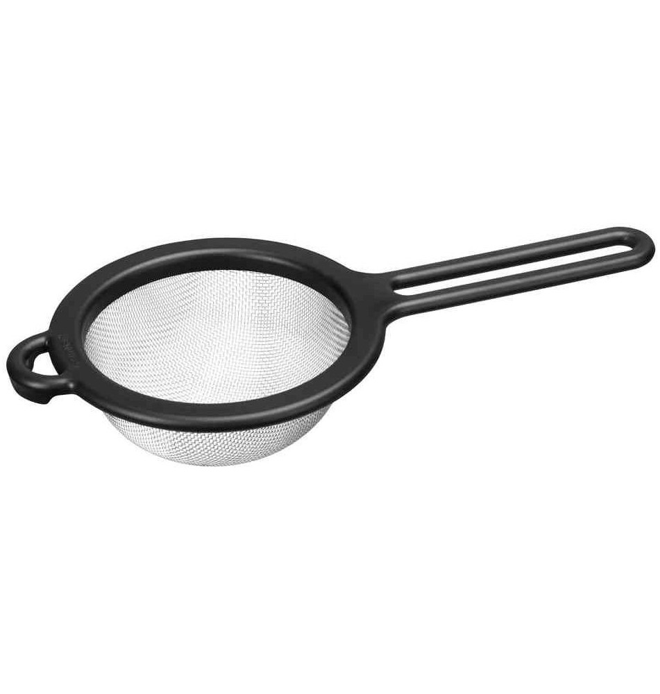 Tamis de cuisine fin, diamètre: 80 mm, noir