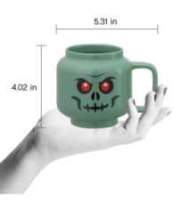 Mug GREEN SKELETON, 530 ml
