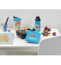 Boîte à goûter LUNCH BOX NINJAGO, bleu/noir