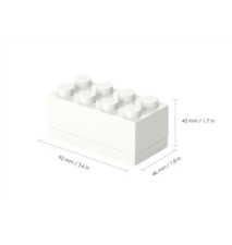 Boîte à snack MINI BOX 8, 110 ml, blanc