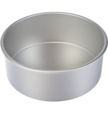 Moule Rond Extra Profond 25 x 10 cm Aluminium Anodisé