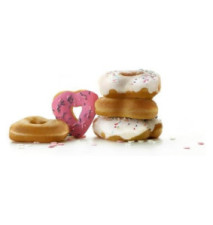 Set de 2 Découpoirs Doughnut en forme de Cœur