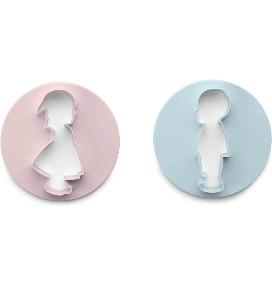 Emporte Pieces Plastique Garcon+Fille