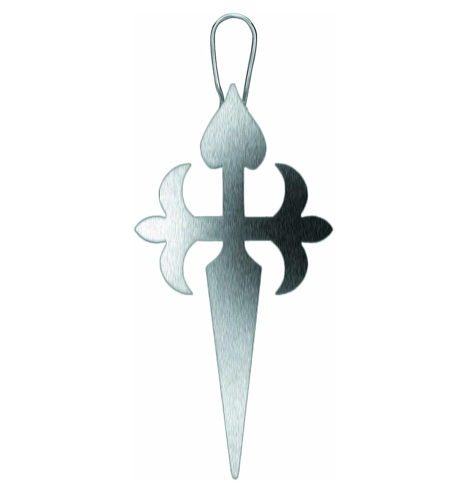 Set décoration de gateau 2 croix Saint Jacques inox