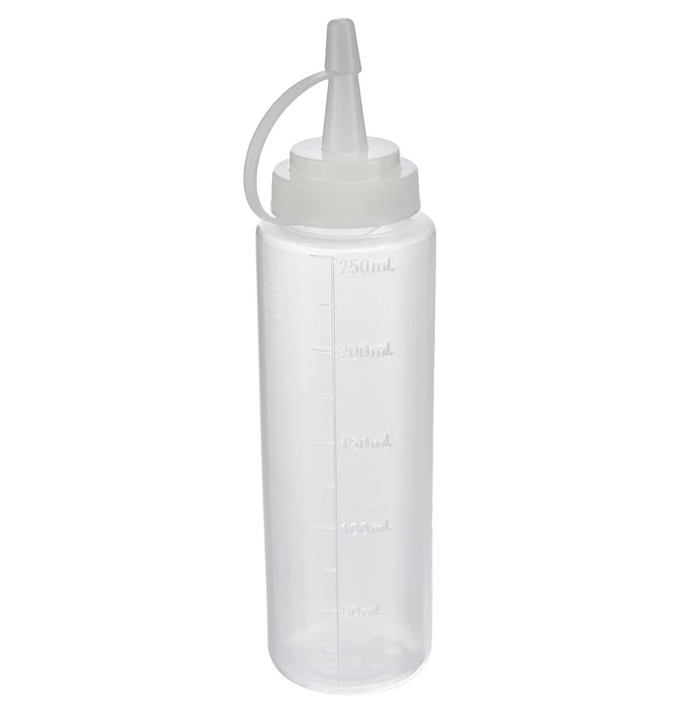 Flacon plastique Blanc 250 ml