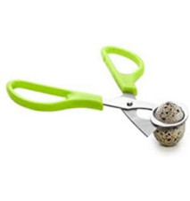 Ciseaux pour Œufs de Caille INOX Vert