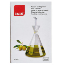 Huiiler en Verre éprouvette 160 ml