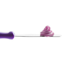 Spatule Coudée Inox 18/10 et Plastique 25 cm