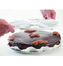 Marqueur à gâteaux en 10-12 portions