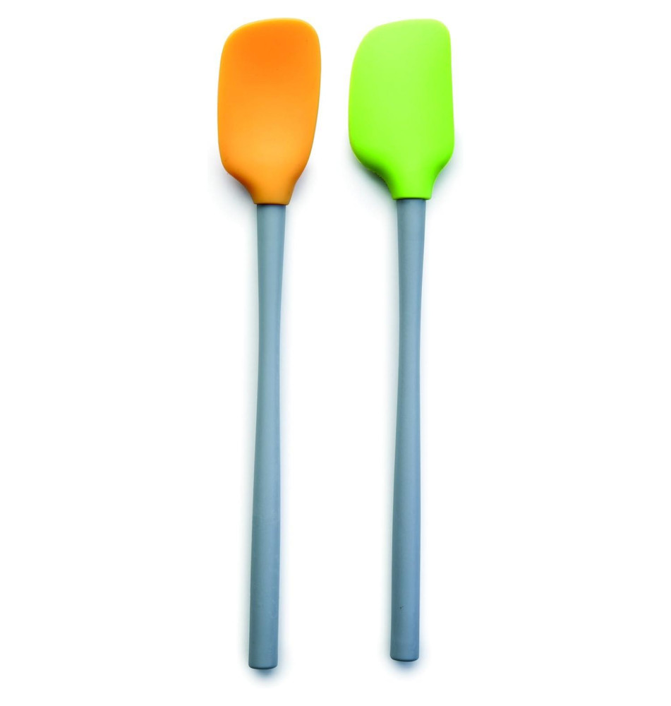 Set 2 Spatules Mini Plastique et Silicone 23cm