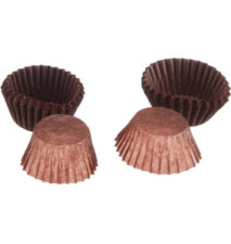 Lot de 100 Moules Praline en Papier 4x2cm