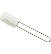 Spatule 100% silicone avec manche en Inox 26 cm