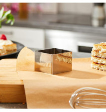 Emporte Piece Carre Inox 6x4,5 cm