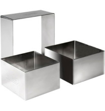 Emporte Piece Carre Inox 6x4,5 cm