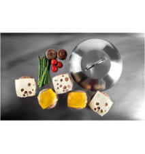 Couvercle Pour Plancha/Grill en Acier Inoxydable