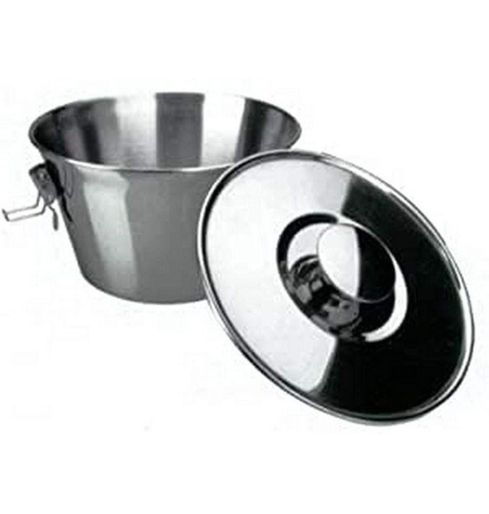 Moule à Pudding avec Couvercle et Serrure 16 cm, Acier Inoxydable