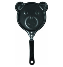 Poêle MOKA aluminium en forme d'ours diam 14 cm