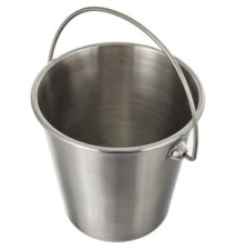 Seau inox Mini Diam 10cm H 15cm