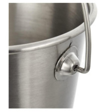 Seau inox Mini Diam 10cm H 15cm