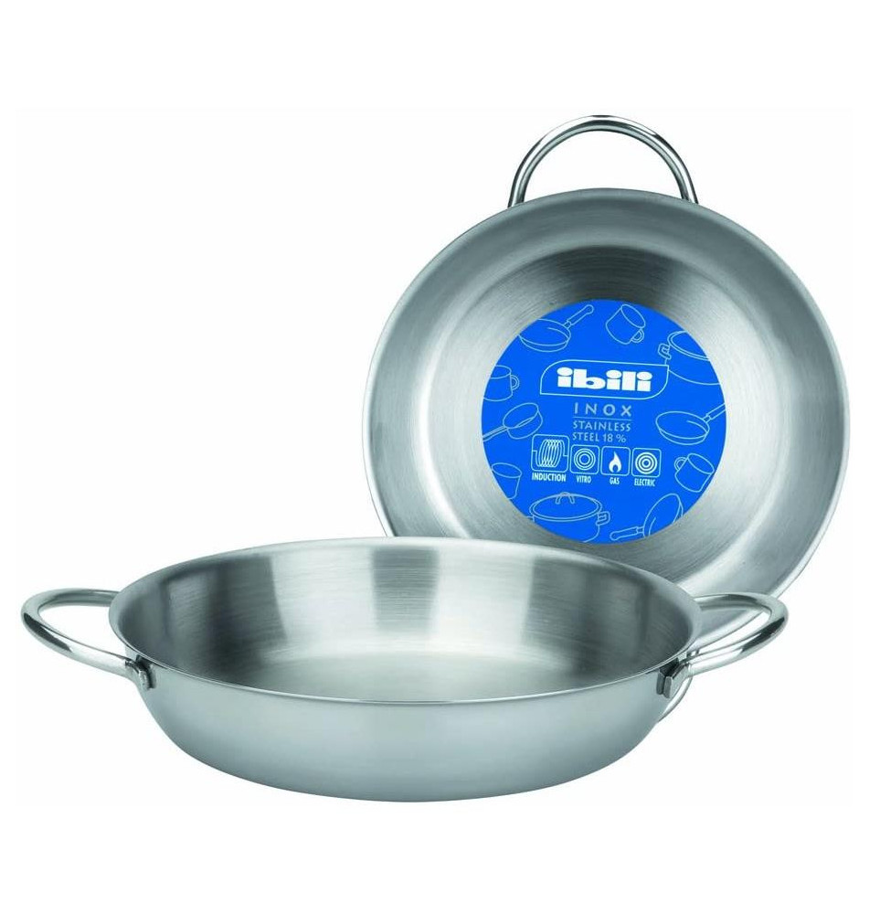 Plat rond à Oeufs Prisma 14 cm Inox 18