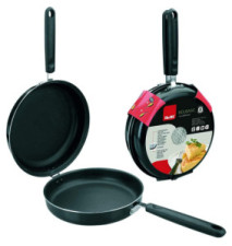 Poêle à omelette Indubasic aluminium 28 cm démontable