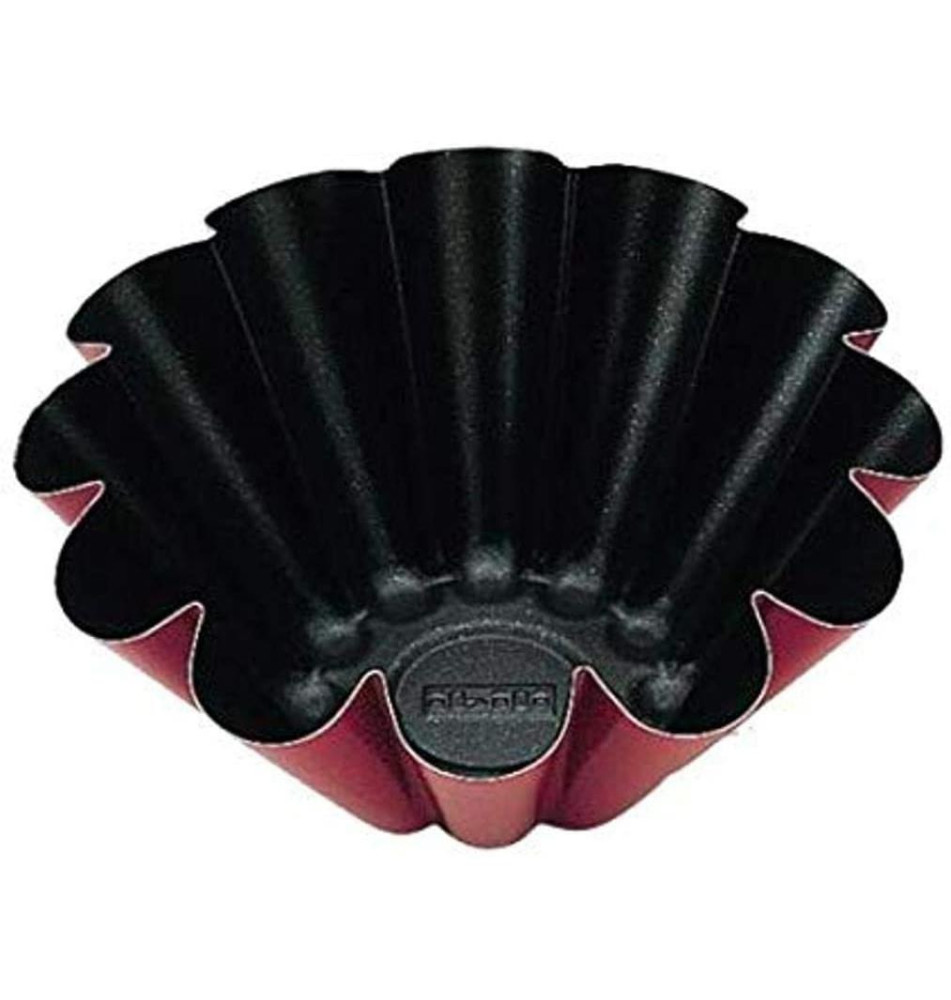 Moule à Brioche Venus Acier Noir/Rouge D 18 cm