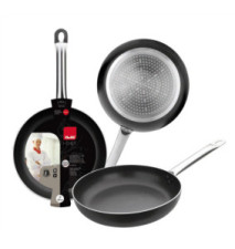 Poêle Aluminium Manche Inox I-Chef D 36cm