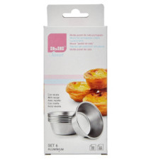 Set 6 Moules Pastel de Nata portugais