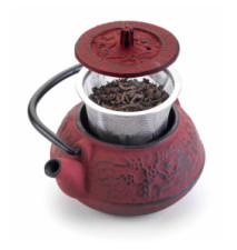 Théière Fonte Rouge 0,25 L