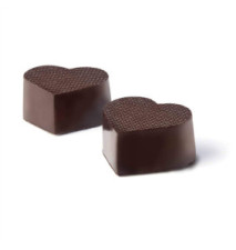 Moule à Chocolat Forme Coeur 25x20mm