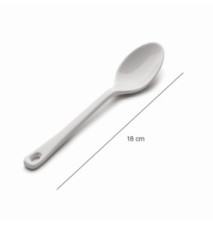 Cuillere Lisse Mélamine Clasica Blanc 17cm