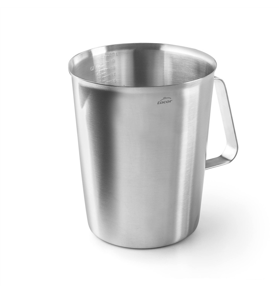 Pot Mesureur Inox 18/10 D 15cm 2 Litres
