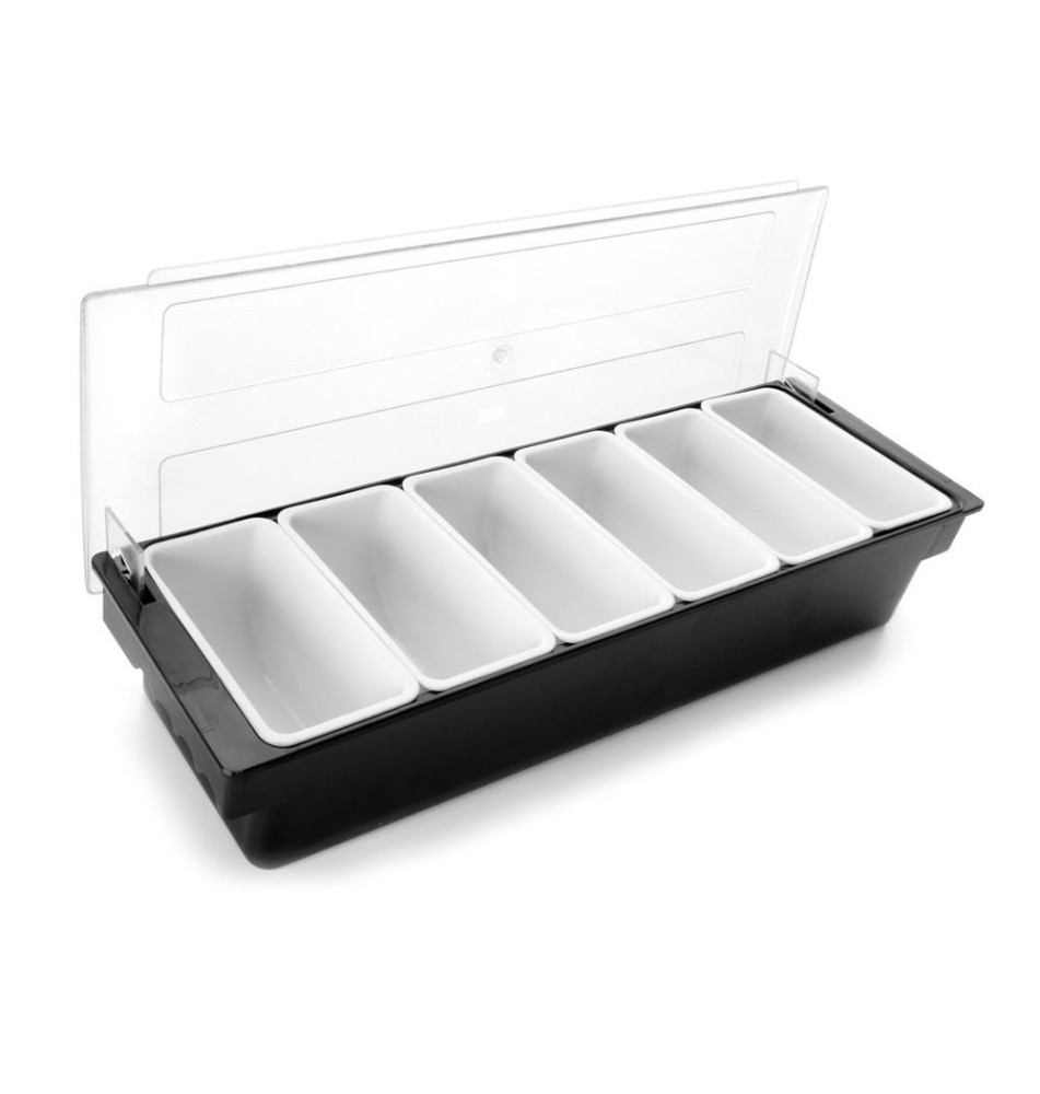 Boîte à épices 6 pcs X 450 ml Avec couvercle