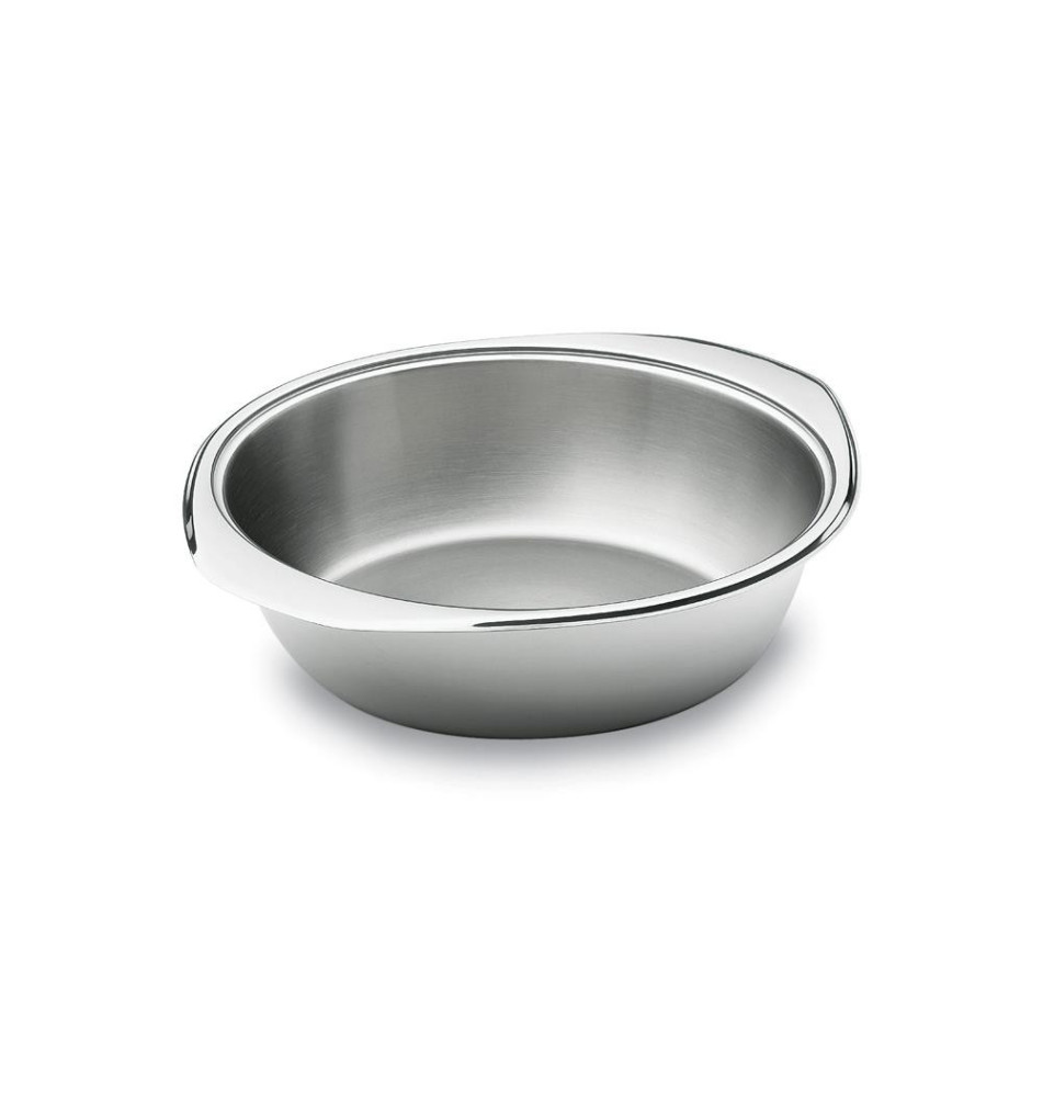 Plat Légumière 22cm Inox.