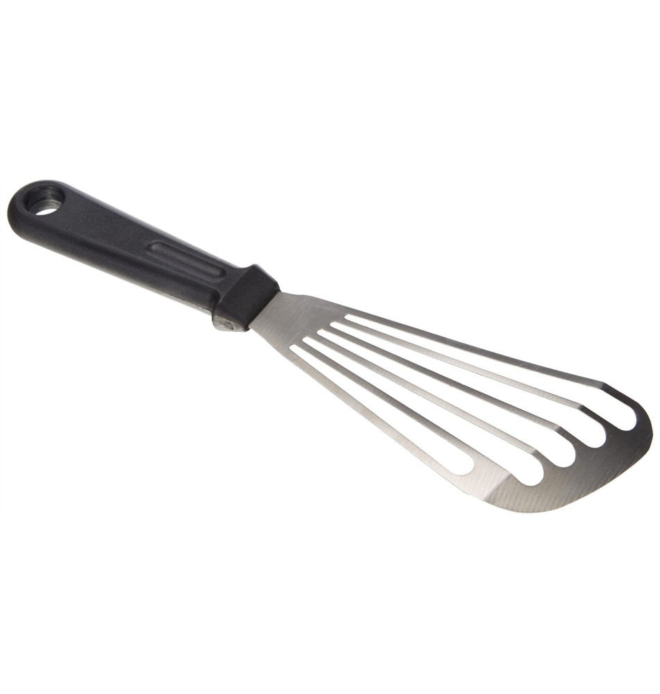 Spatule Flexible 30cm à Poisson Acier Inoxydable Noir 17 cm