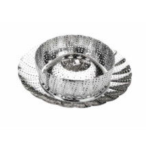 Panier Passoire Extensible de 14 à 24cm Inox